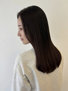 ヘアースタジオ ゼン カロン(Hair studio Zen kalon) くびれレイヤー/ダークブルー/ヨシンモリ/20代/30代/40代/50代