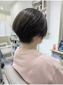 シークレットハイライトで作るショートヘア【谷町】