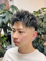 ミスターベイビー(Mr.BABY)&nbsp;夏を先取る。極上フェードとメッシュで作る3Dショート