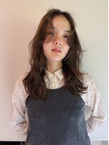 ヒュージ 三軒茶屋(huge)&nbsp;レイヤーカット/くせ毛風パーマ/顔周りカット20代30代