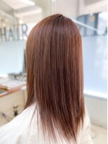 ビーワンヘアー 藤井寺 土師ノ里(B1hair)&nbsp;チェリーブラウン/トレンドカラー