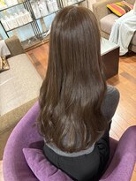 アクシス 栄店(`AXIS)&nbsp;奈川/ワンホンレイヤー/ミルクティーブロンド/ダークブルー/栄