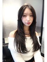 シアー 銀座店(SHEER.)&nbsp;髪質改善×顔まわりレイヤースタイル【銀座,銀座一丁目美容室】
