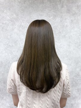 ミニム ヘアー(minim hair) 【minim×りの】オリーブグレージュ