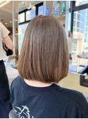 【西宮ハイトーン】黒染め修正ミルクティーベージュ