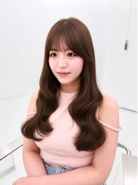 コア プラス 立川(COA PLUS) 透明感カラー髪質改善ダブルカラー韓国レイヤーカット前髪顔周り
