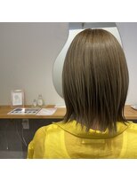 ルノア(lunoa) カラー+ヘッドスパ+トリートメント+カット+ナノバブル