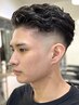 【新規/20%OFF/波巻きパーマ】メンズカット+波巻きパーマ ¥15400→¥12320