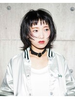 ニコヘアー(niko hair) 黒髪ウルフ▼LINEID@vey3047y