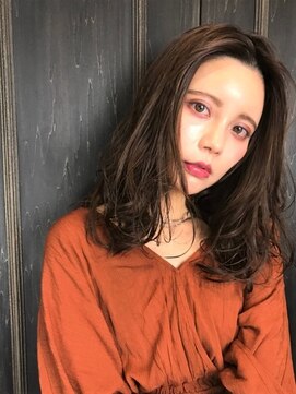 ヘアサロンエム 渋谷店(HAIR SALON M) ニュアンスウェーブミディ