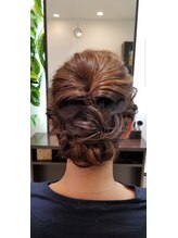 ヘアードレッサー デイジー(hair dresser daisy) アップスタイル