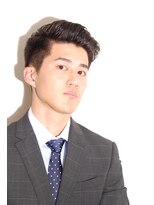 メリケンバーバーショップ コウベ(MERICAN BARBERSHOP KOBE)&nbsp;ビジネスサイドパートショートツーブロック#m1104