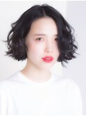 ミニボブ ウェーブ