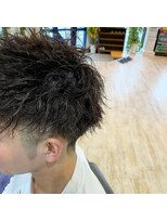 バーバーズ ミックスアップ(BARBERs MiXXUP) ベリーショート×ツイスト