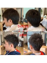サロン マーニ(salon m ni)&nbsp;直毛を活かしたメンズスタイル