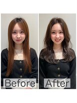 ビューティーコネクション ギンザ ヘアーサロン(Beauty Connection Ginza Hair salon) 【清水style】20代30代40代◎小顔無造作カール　イルミナカラー