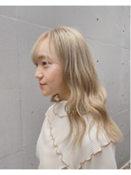 フラム 渋谷(flamme) 【flamme】シアーブロンド