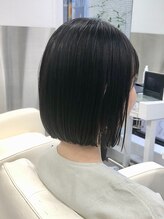 クレアトゥールウチノ(CREATEUR Uchino) 『切りっぱなしボブ♪』ー髪質改善ー