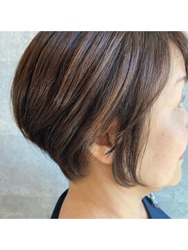 フレンチ(french) 前下がりショート