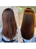 女性の憧れ艶髪ストレートを叶える☆
