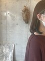オーブ ヘアー サージュ 広島海田店(AUBE HAIR sage) インナーカラーでグリーン！