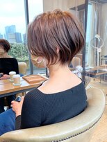 バンプ ギンザ(BUMP GINZA)&nbsp;くびれショート/マロンブラウン/大人ショートボブ