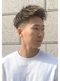 スペインカール/スパイキーショート/フェザーパーマ/フェード