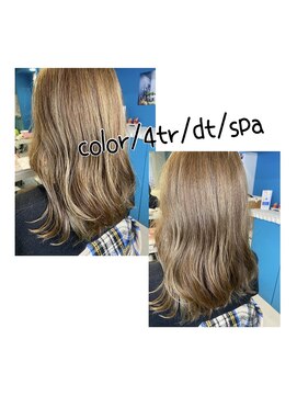 アンジェリコ(Angelico) インナーカラーをより上品に...♪♪