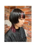 ヘアメイク エンデュー(hair make EnDeux) インナーカラー