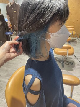 ジャストビューティ ルフレ 金沢八景店(Just Beauty Rufure) イヤリングカラー/ボブ/イメチェンヘア/金沢八景