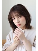 【不動前美容室】ミディアムレイヤー