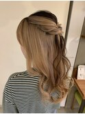 簡単可愛いヘアアレンジ