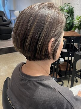 バトン(BATON) 白髪ぼかしコントラストハイライト