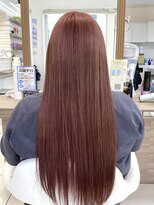 アッシュ 鶴ヶ峰1号店(Ash) ピンクベージュ×髪質改善トリートメント【鶴ヶ峰/相鉄線/横浜】