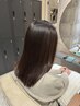 【より収まる艶髪へ】カット＆プレミアム髪質改善トリートメント