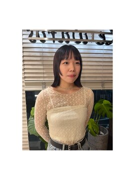 リワーズ 成城学園前(ReWARDs) 切りっぱなしボブ