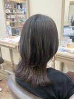 アルターリール(aL ter Rire)&nbsp;前髪/アンブレラカラー/こなれミディ/イメチェン/福原遼華