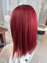 トゥルートラスト 和戸店(True Trust)&nbsp;おしゃれ大人のチェリーレッド ワインレッド 髪質改善 韓国