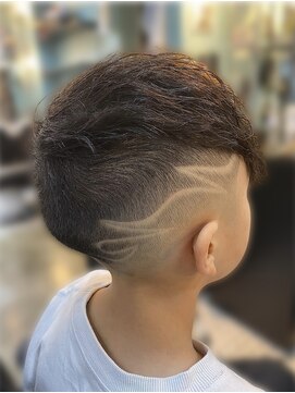 バーバーショップライズ 2nd(barber shop RAIzE) ラインアート