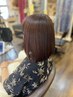 似合わせカット＋ケミナチュラカラーリタッチ（根元染め）＋スパドック￥16500