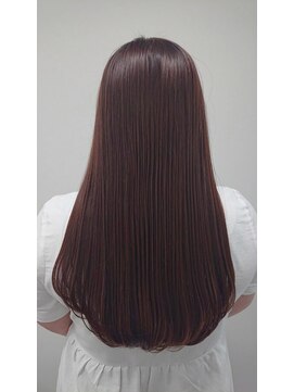 トゥーリ 浜町店 長崎(tuuli) 個室美容室tuuli  艶ブラウン