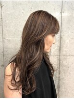 オーサム 下北沢(THE AWESUM)&nbsp;大人ミディ/レイヤーカット/ブラウンベージュ[下北沢/下北沢駅]