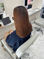 キング(K!ng) 縮毛矯正髪質改善ハイライトレイヤーカット枚方美容室エクステ