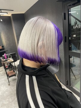 バトー(bAteAu) エンドカラー/ホワイトカラー