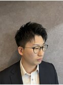 清潔感のある爽やかなアップバング×刈り上げショート!!