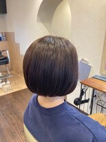 フェリーク ウジヤマダ(feerique UJIYAMADA)&nbsp;丸みのあるボブスタイル［ボブ,ショートボブ,ボブヘアー］