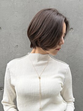 ロンド 銀座(Lond) ●杉浦ミニウルフレイヤー顔周りカット前髪カットショート