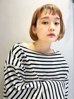 ソト 銀座(soto.)&nbsp;ハイライトカラー/くびれヘア/レイヤーパーマ/ミニボブ[銀座]