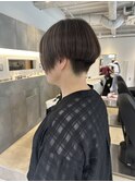 【marfe】刈り上げ女子＿刈り上げショート＿前下がりショート