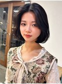 韓国風ボブ